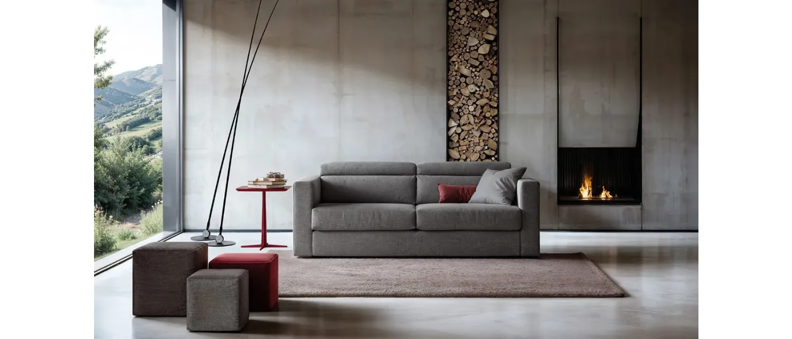 Divano Letto Tarcisio di Doimo Salotti