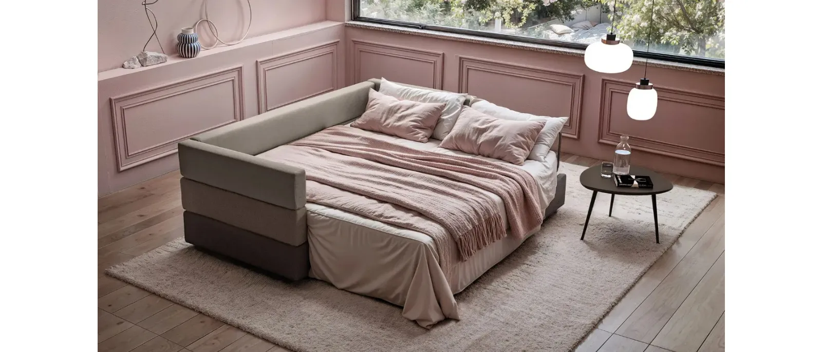 Divano Letto Tarek di Doimo Salotti