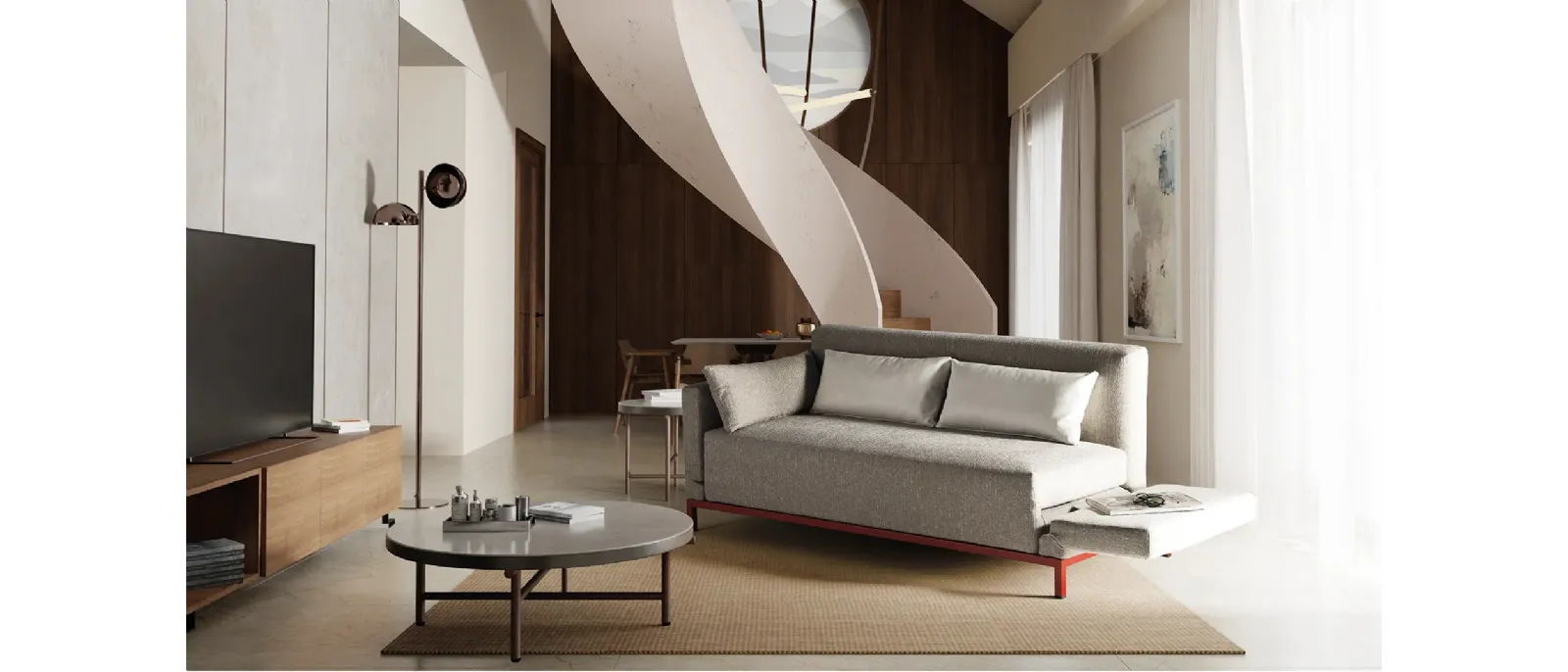 Divano lineare Voilà Sofa di Family Bedding