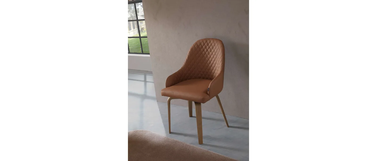 Sedia girevole Atena di Ozzio