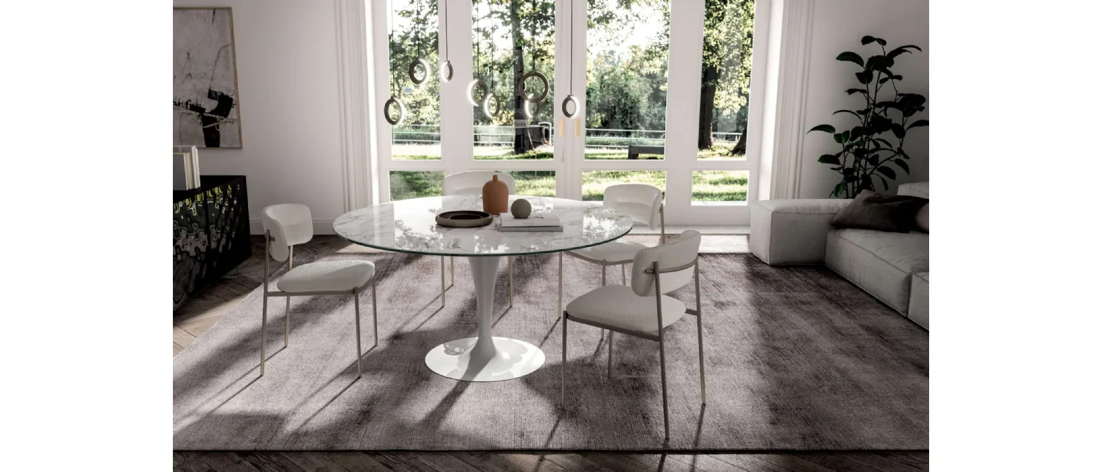 Sedia di design Ego di Ozzio