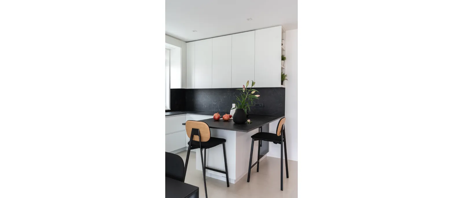 Sgabello con rivestimento in tessuto Tata6 di Pointhouse