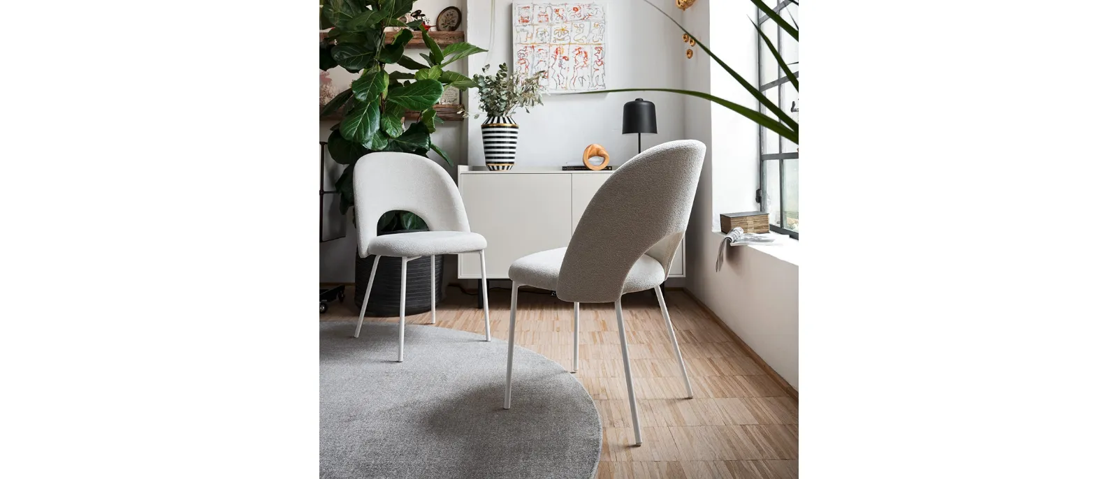 Sedia Tuka Mid Hole di Connubia