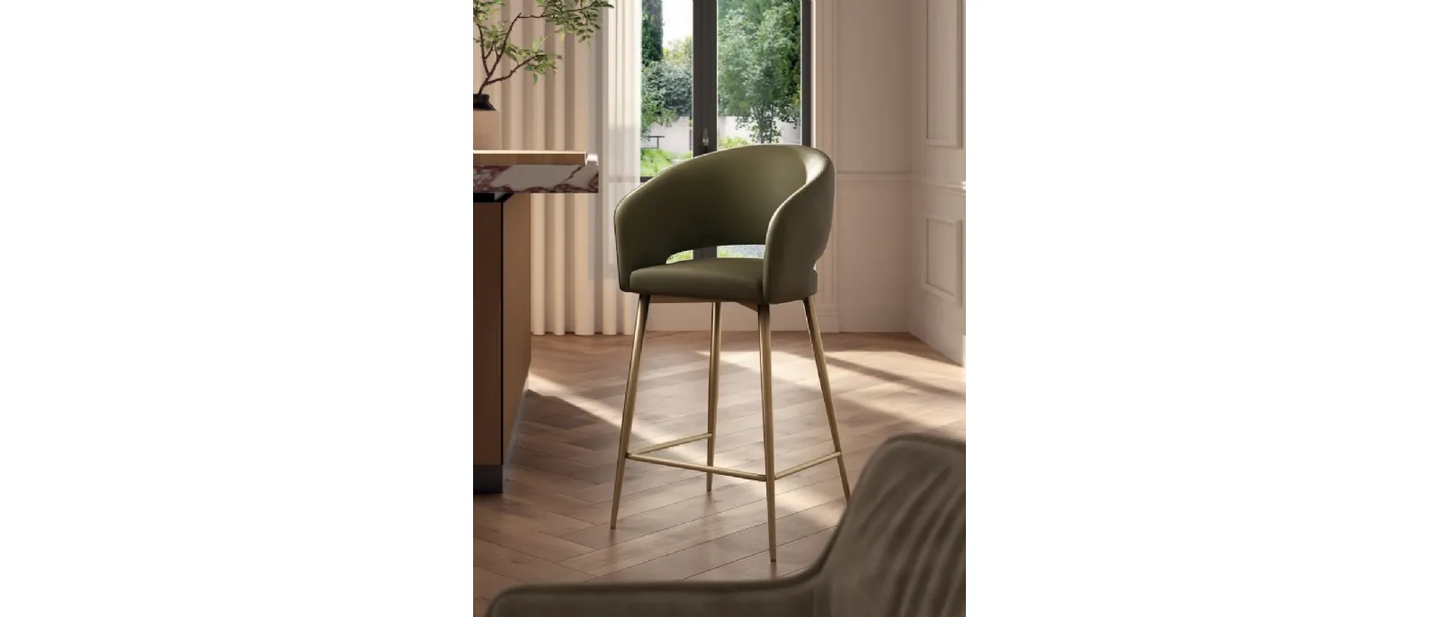 Sgabello Viola de Di Lazzaro