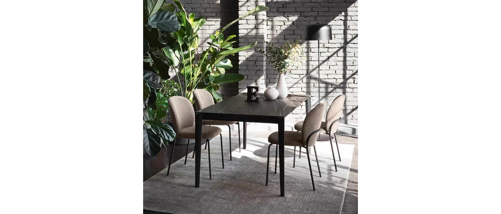 Tavolo allungabile Artic di Connubia