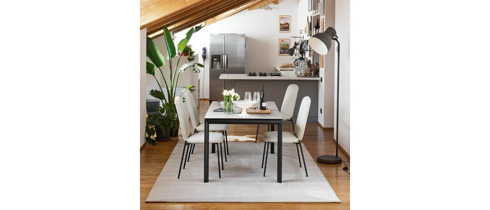 Tavolo allungabile Dorian di Connubia