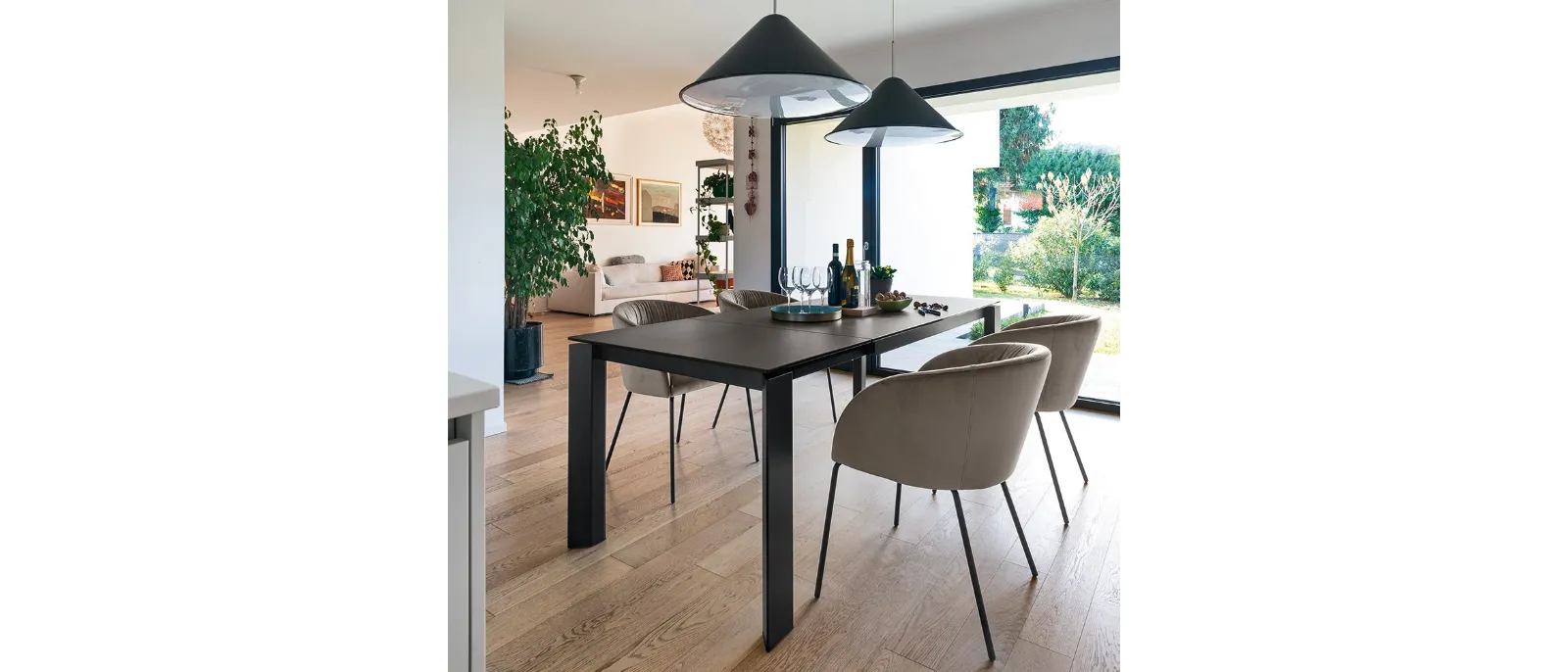 Tavolo allungabile Gate di Connubia