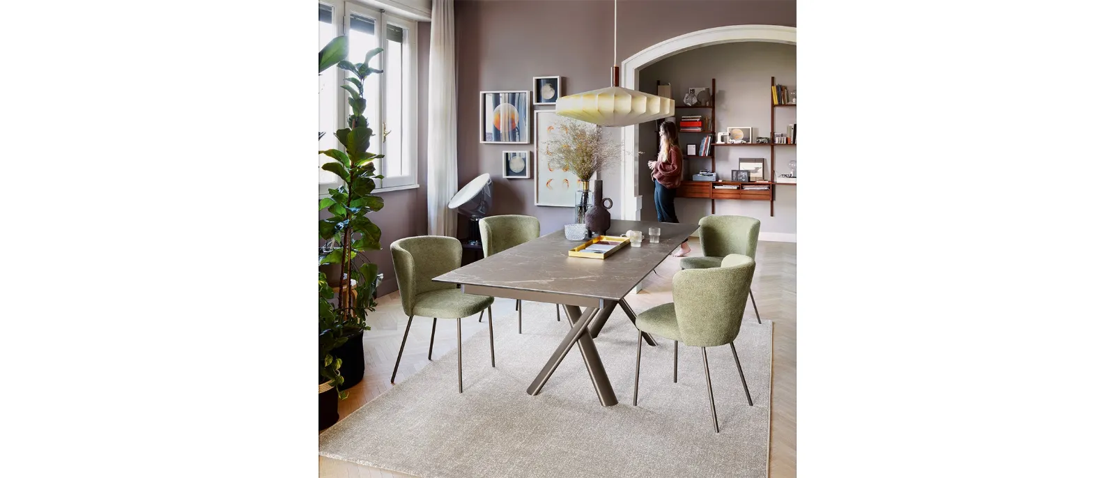 Tavolo allungabile Master di Connubia
