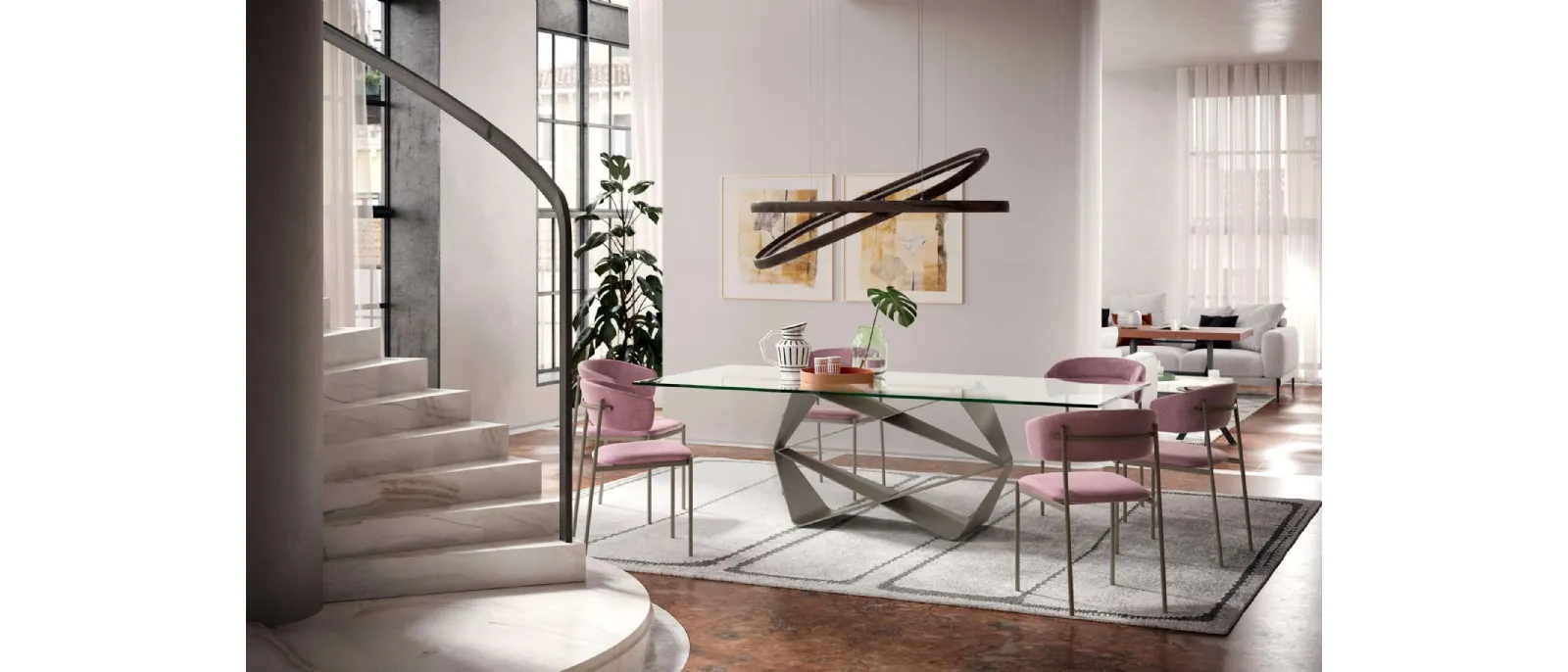 Tavolo scultura Gem di Ozzio