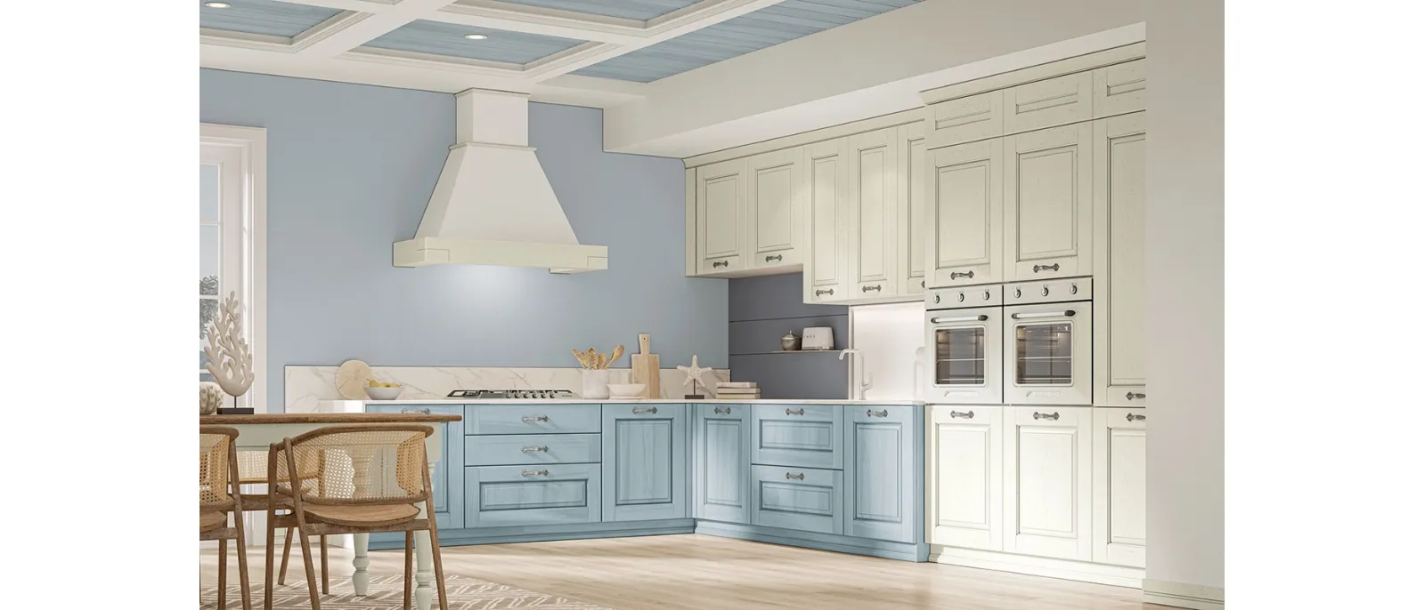 Cucina Classica ad angolo Nora Marinaro di Arrex