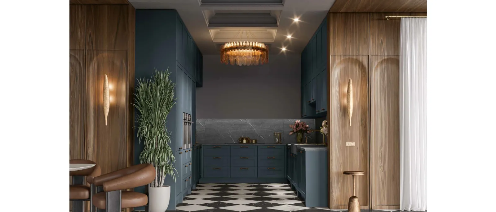 Cucina Classica angolare Queen Luxury di Arrex