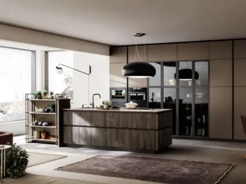 Lab Old Oak Petrolio e Metal Bronzo