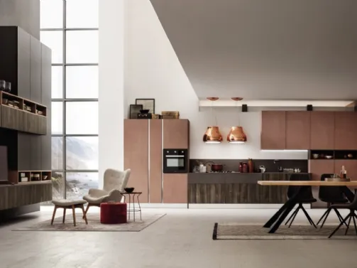 Lab Old Oak e Oxide Mattone