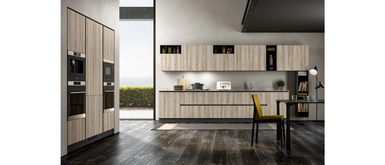 Cucina Moderna Azimut Comp 5 di Essebi