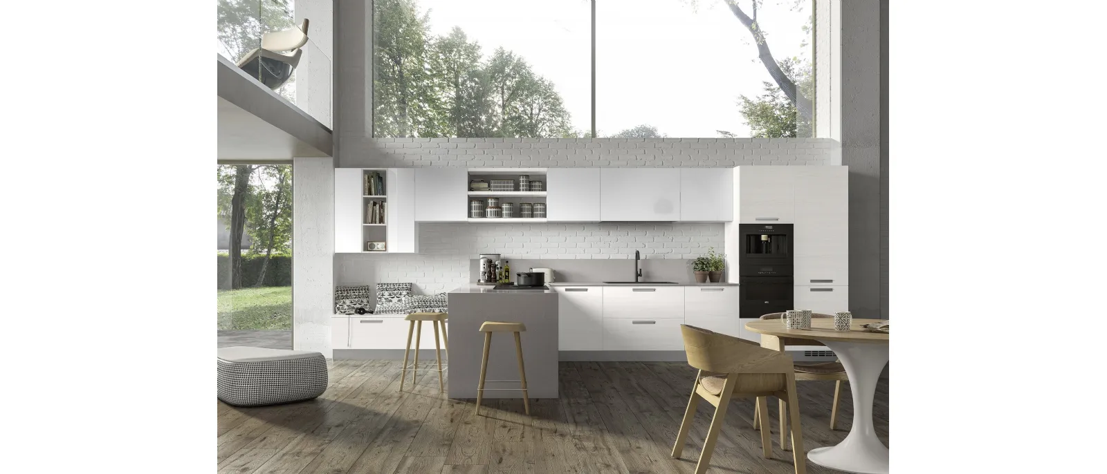 Cucina Moderna Corolla Comp 1 di Essebi