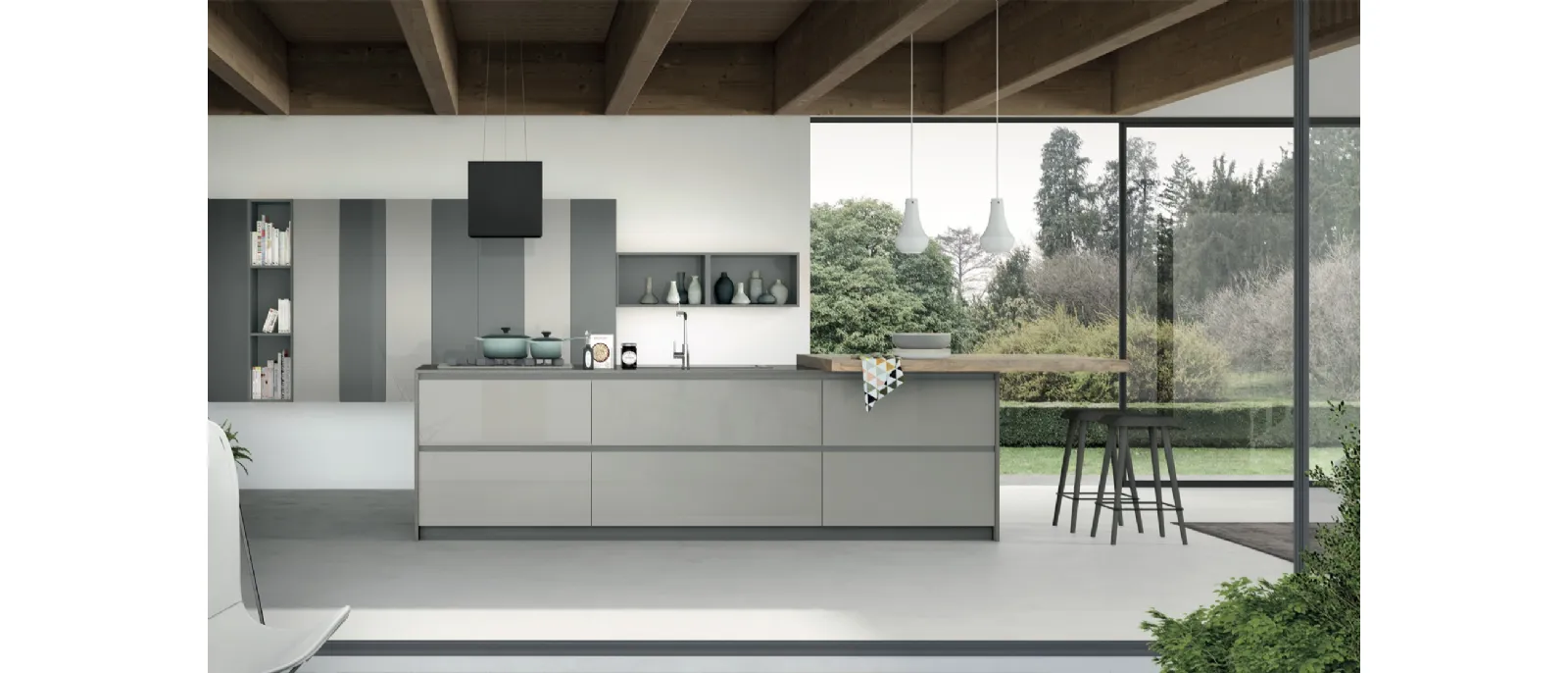 Cucina Moderna Gloss 02 di Essebi