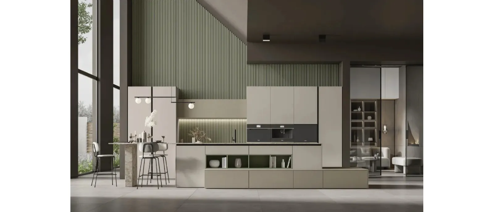 Cucina Moderna con isola Loft 2|2 13 di Arrex