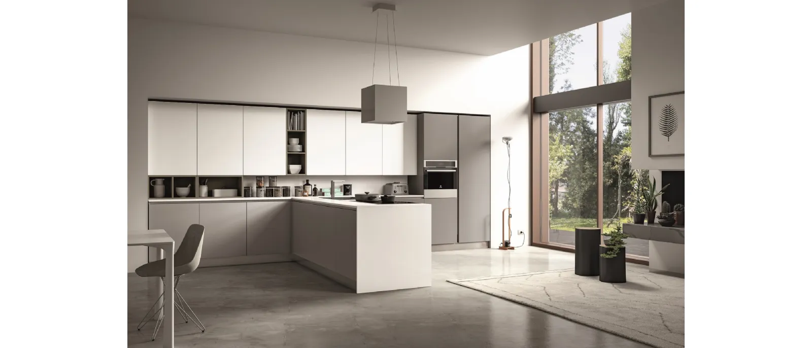 Cucina Moderna Petalo Comp 5 di Essebi